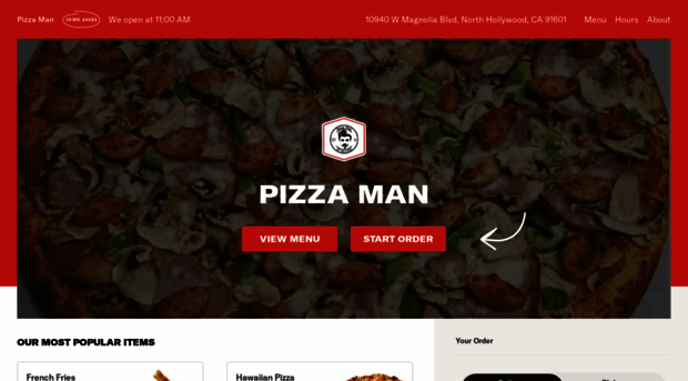 pizzamanofhollywood.com