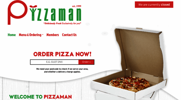 pizzamanonline.co.uk