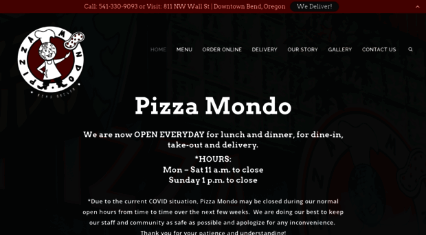 pizzamondobend.com