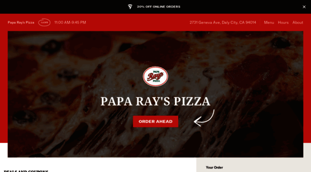 pizzapaparays.com