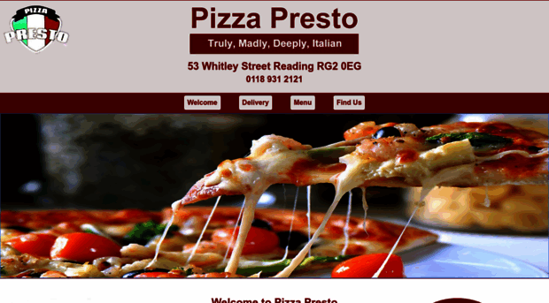 pizzapresto.co.uk