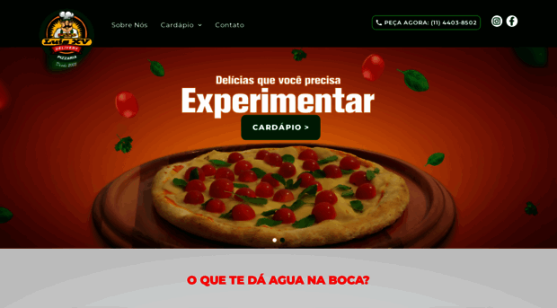 pizzarialuisxv.com.br