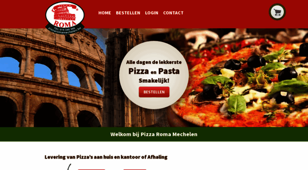 pizzaromamechelen.be