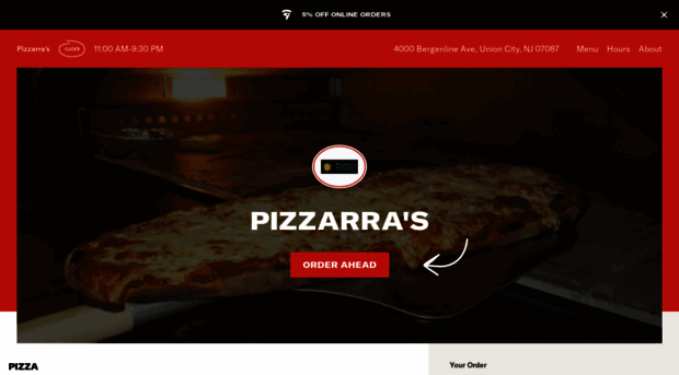 pizzarras.com