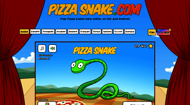 pizzasnake.com