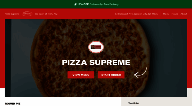 pizzasuprememenu.com