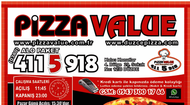 pizzavalue.com.tr