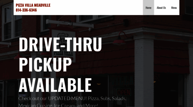 pizzavillameadville.com