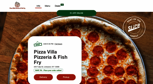 pizzavillapizzeriaandfishfry.com