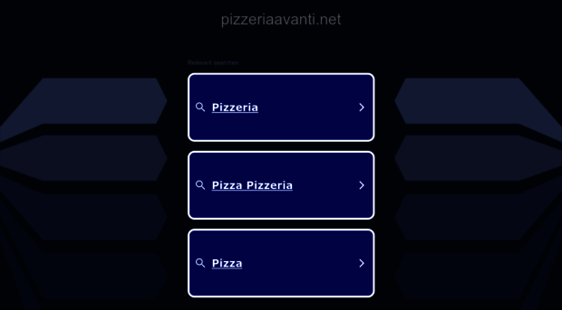 pizzeriaavanti.net