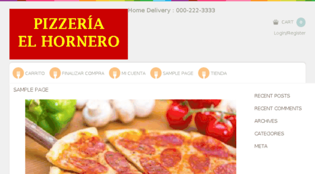 pizzeriaelhornero.com