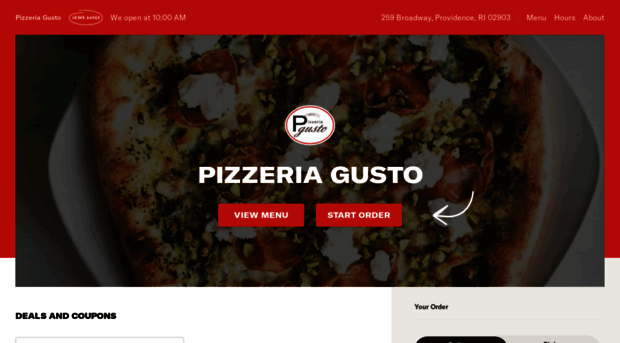 pizzeriagustomenu.com