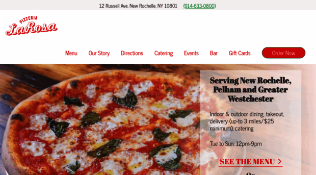 pizzerialarosa.com