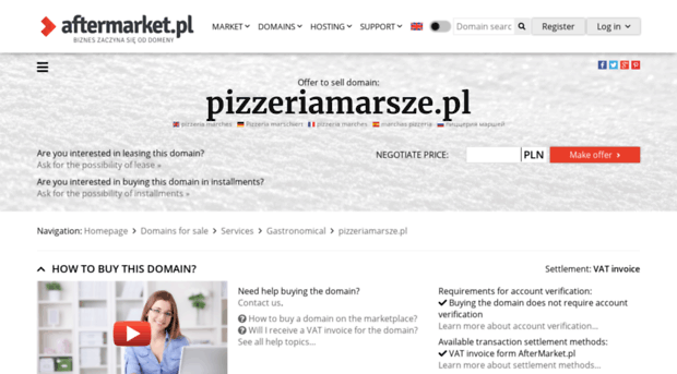 pizzeriamarsze.pl