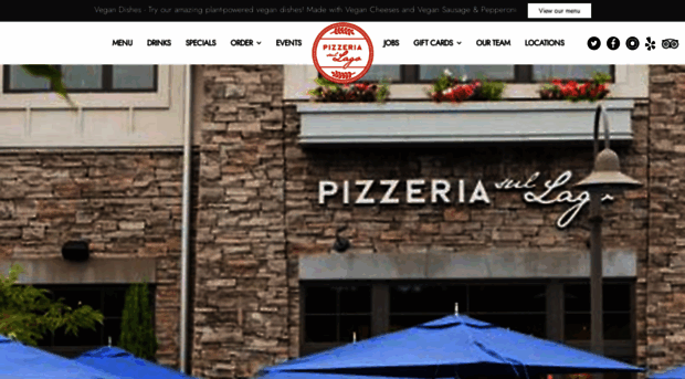 pizzeriasullago.com