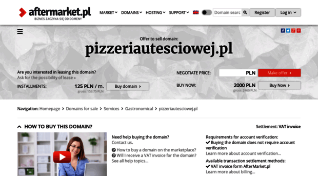 pizzeriautesciowej.pl