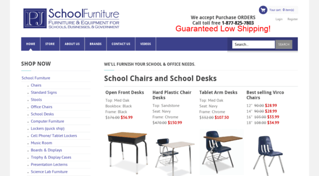 pjschoolfurniture.com