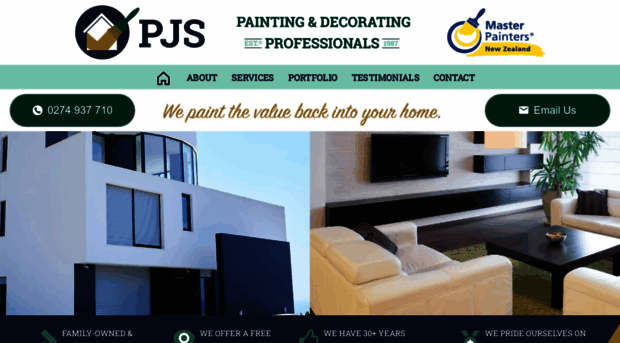 pjspainters.co.nz