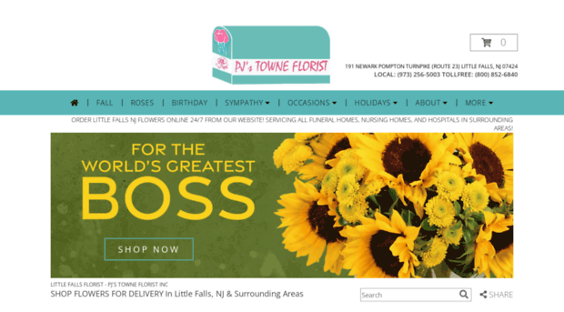 pjstowneflorist.com