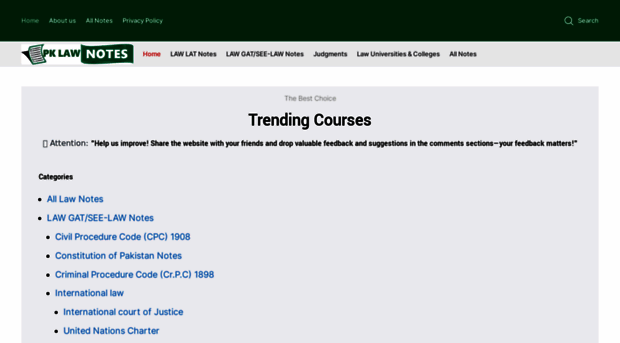 pklawnotes.com