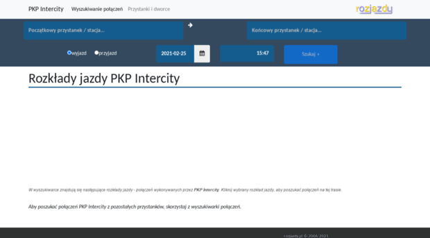 pkp-intercity.rozjazdy.pl