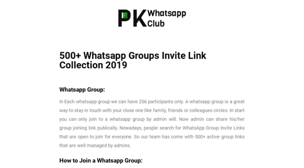 pkwhatsappclub.tk