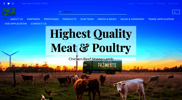pkzmeats.com