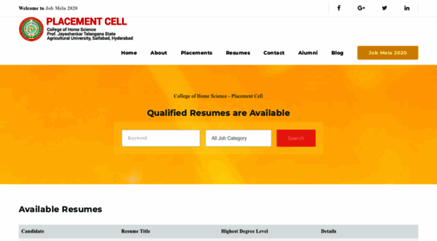 placement-cell.chshyd.in