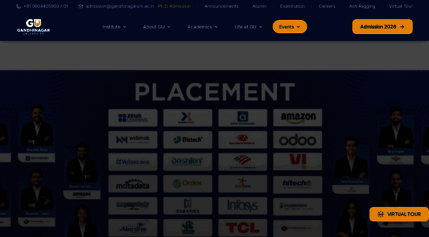 placement.gandhinagaruni.ac.in