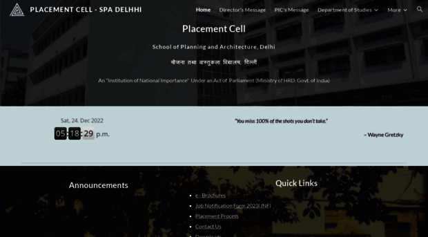 placements.spa.ac.in