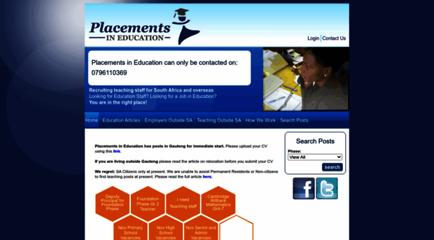 placementsineducation.co.za