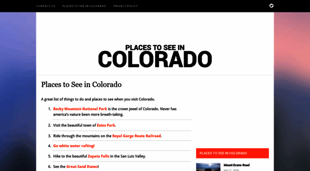 placestoseeincolorado.com