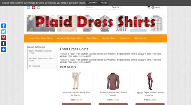 plaiddressshirts.com