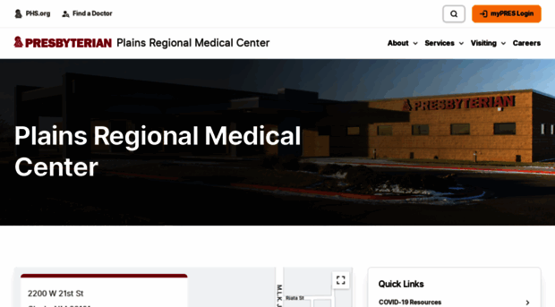 plains-regional-medical-center.phs.org