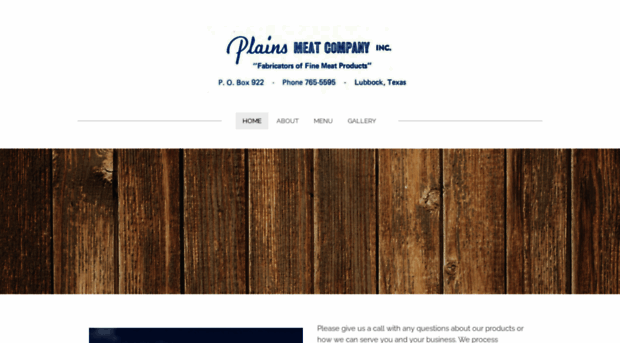 plainsmeatcompany.com