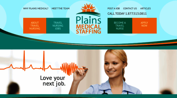 plainsmedicalstaffing.com