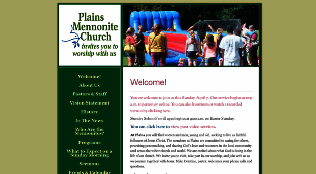 plainsmennonitechurch.org