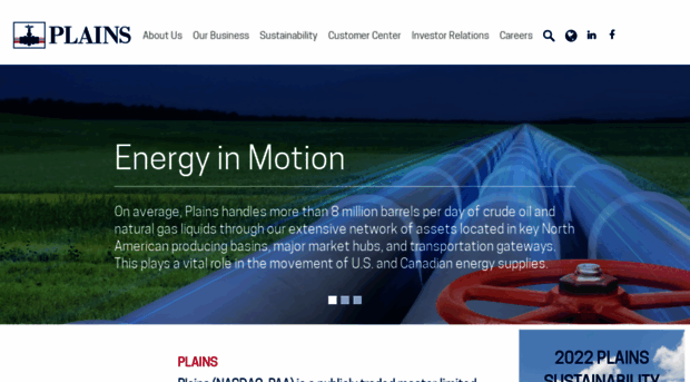 plainsmidstream.com