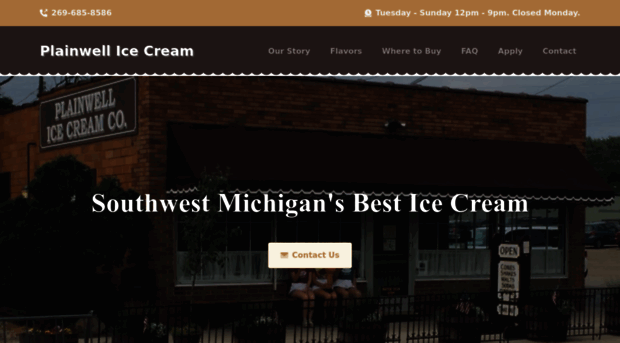 plainwellicecreamco.com