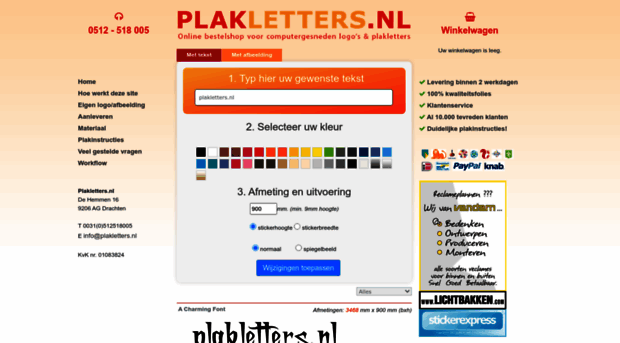 plakletters.nl