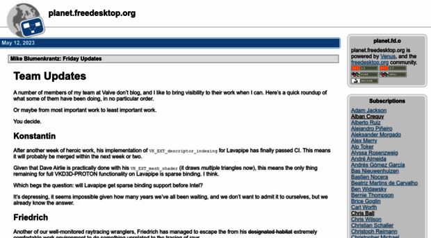 planet.freedesktop.org