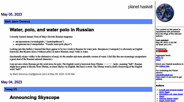 planet.haskell.org