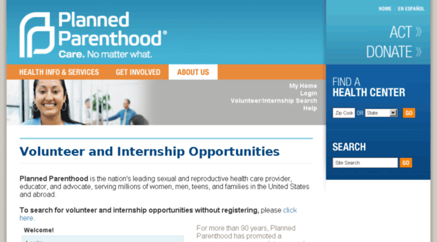 plannedparenthoodvolunteer.hire.com