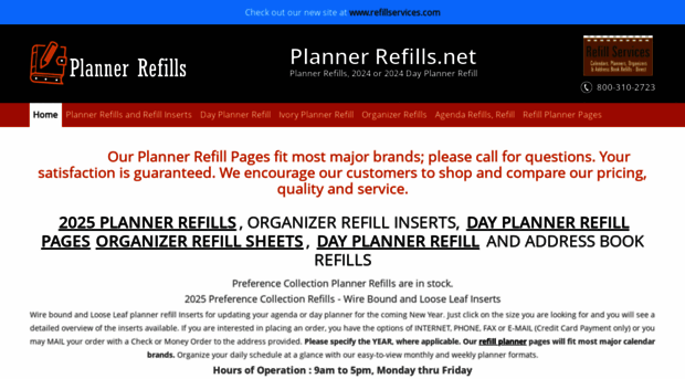 plannerrefills.net