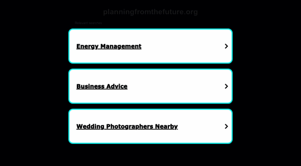 planningfromthefuture.org