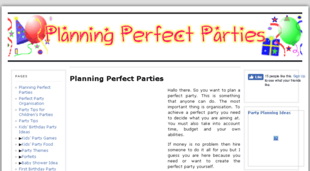 planningperfectparties.com