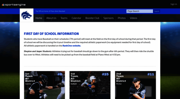 planowestbaseball.org