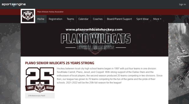 planowildcatshockey.com