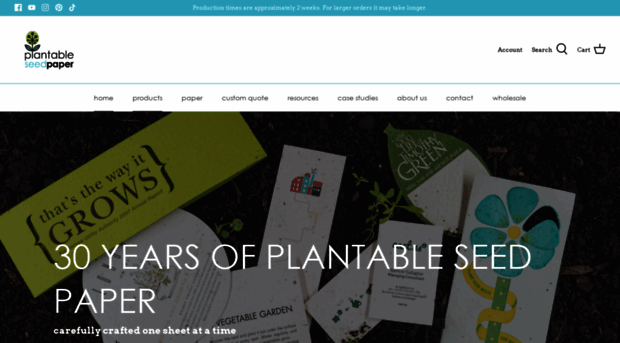 plantableseedpaper.com