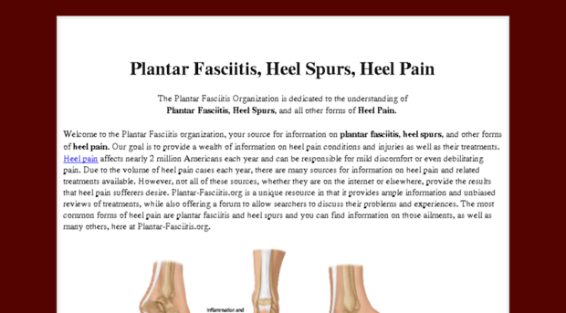 plantar-fasciitis.org